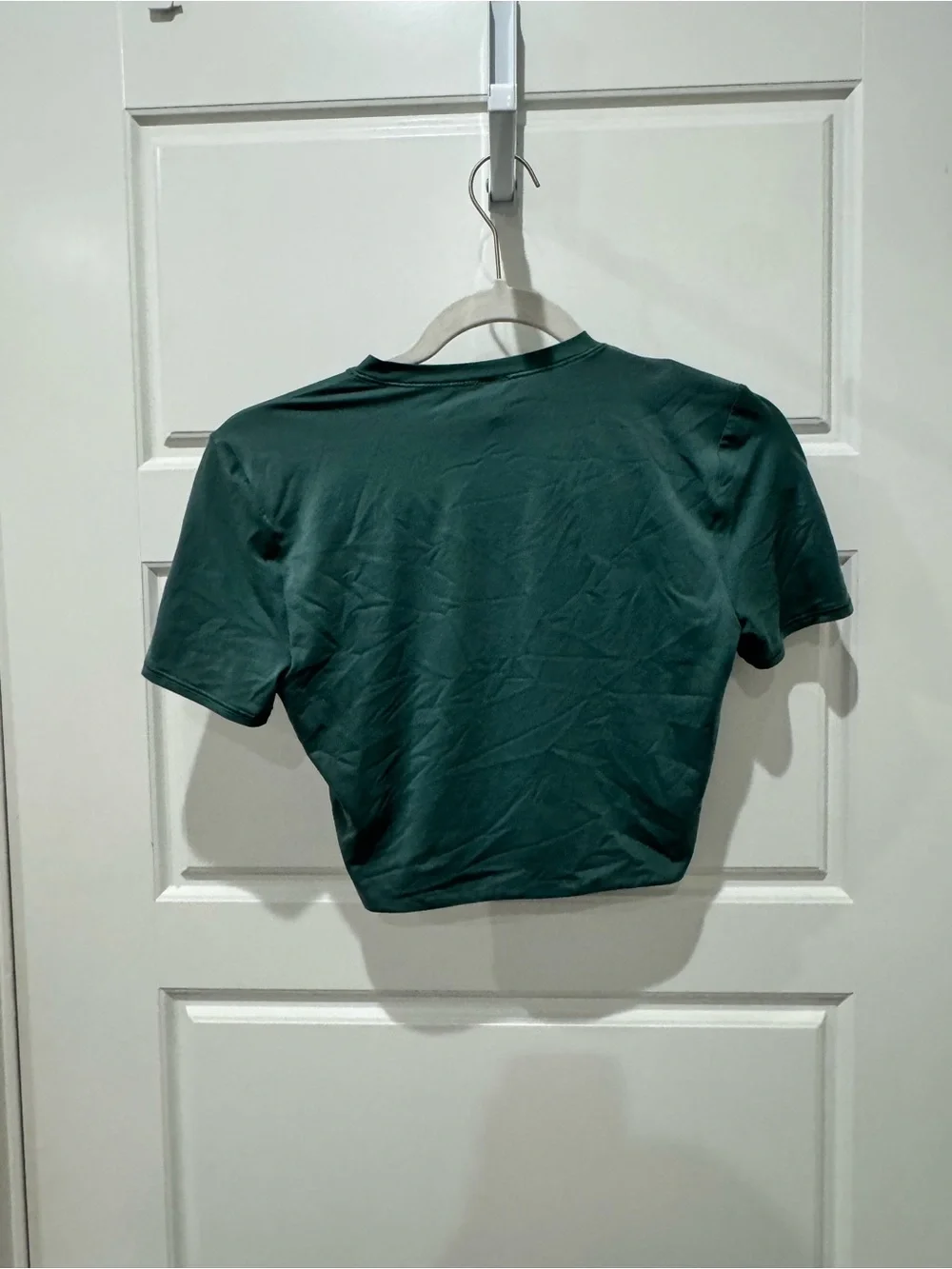 lululemon athletica Short Sleeve Cropped Crew Tee - Teal